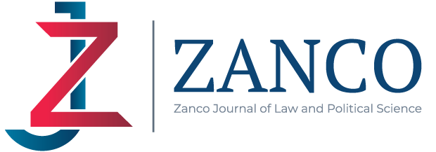 Zanco Journal of Law and Political Science